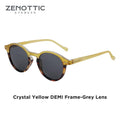 ZENOTTIC Retro Polarized Sunglasses 2023 2022 Men Women Vintage Small Round Frame Sun Glasses Polaroid Lens UV400 Goggles Shades - ShopMartin